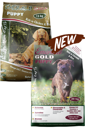 Emerald gold dog on sale food